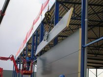 работы с сендвич панелями в Жигулевске